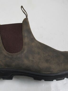 Blundstone #585 Men's Classics Chelsea Boots Rustic Brown 14 US M / 13 AU/UK